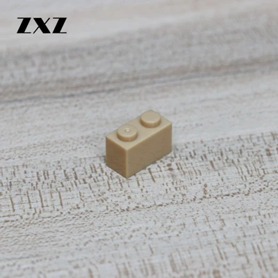 1000 шт. DIY блочный кирпичный 1X2, здание Мпц блоки Запчасти совместимые с лего кирпичики 3004 блоки креативные детские игрушки подарки - Цвет: Beige