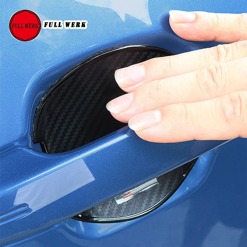 4 шт./компл. термополиуретановая Автомобильная наружная дверная чаша наклейка с