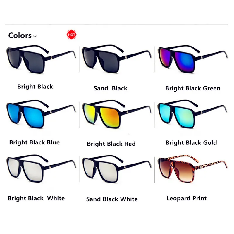 Модные квадратные солнцезащитные очки Plinth для мужчин и женщин роскошные