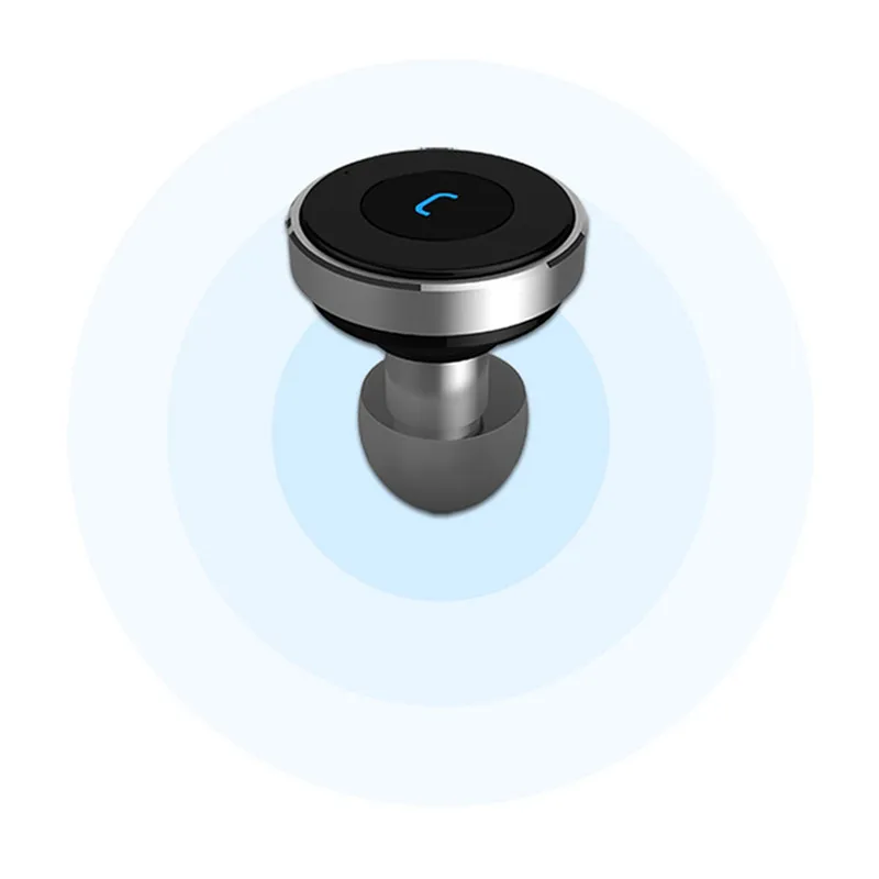 Coowoo автомобильное зарядное устройство, наушники, беспроводные наушники, Bluetooth 4,0, гарнитура, односторонняя гарнитура, наушники для xiaomi