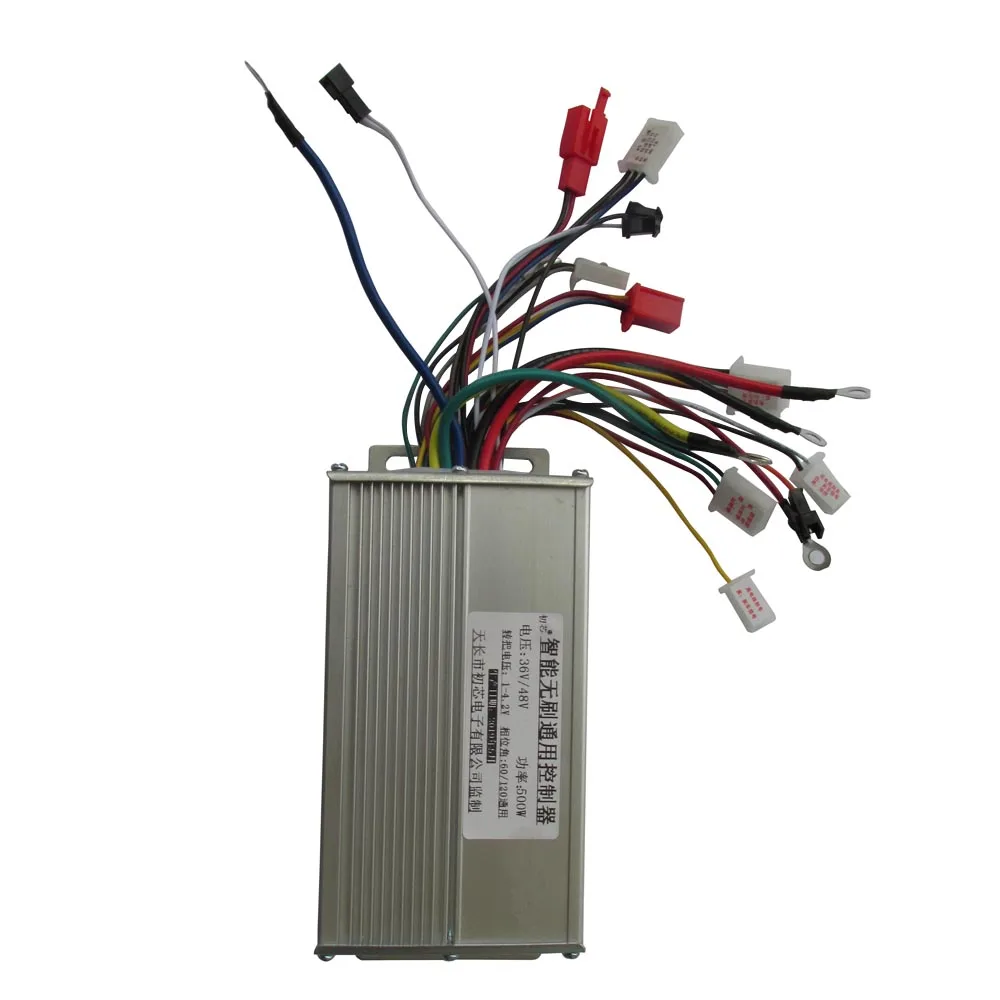 36 V/48 V 500W контроллер электровелосипеда Коробка двойной режим бесщеточный мотор для электрического велосипеда скутер trycycle Датчик Холла/зал Бессенсорное может поместиться
