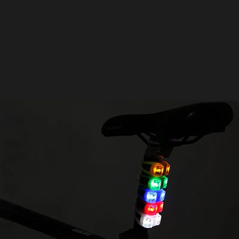 Новый Фантастический светодиодный светильник для велосипеда предупреждающая