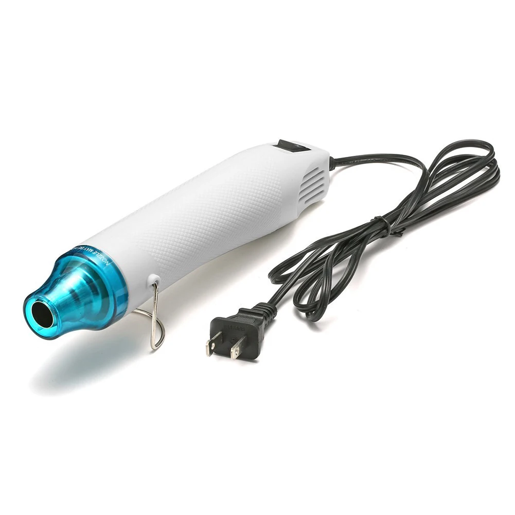 220V US Plug Промышленный фен с поддержкой фиксации 220 В/110 В DIY пистолет горячего воздуха ручной тепловой пистолет элемент Электрический нагревательный электроинструмент - Цвет: 220V US Plug