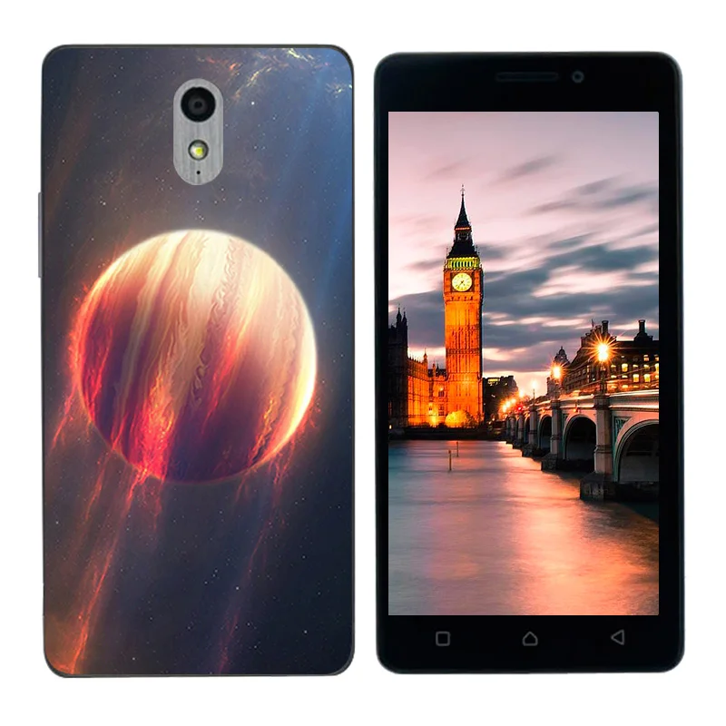 Для Lenovo Vibe P1 M силиконовый окрашенный высококачественный чехол-накладка из ТПУ P1M