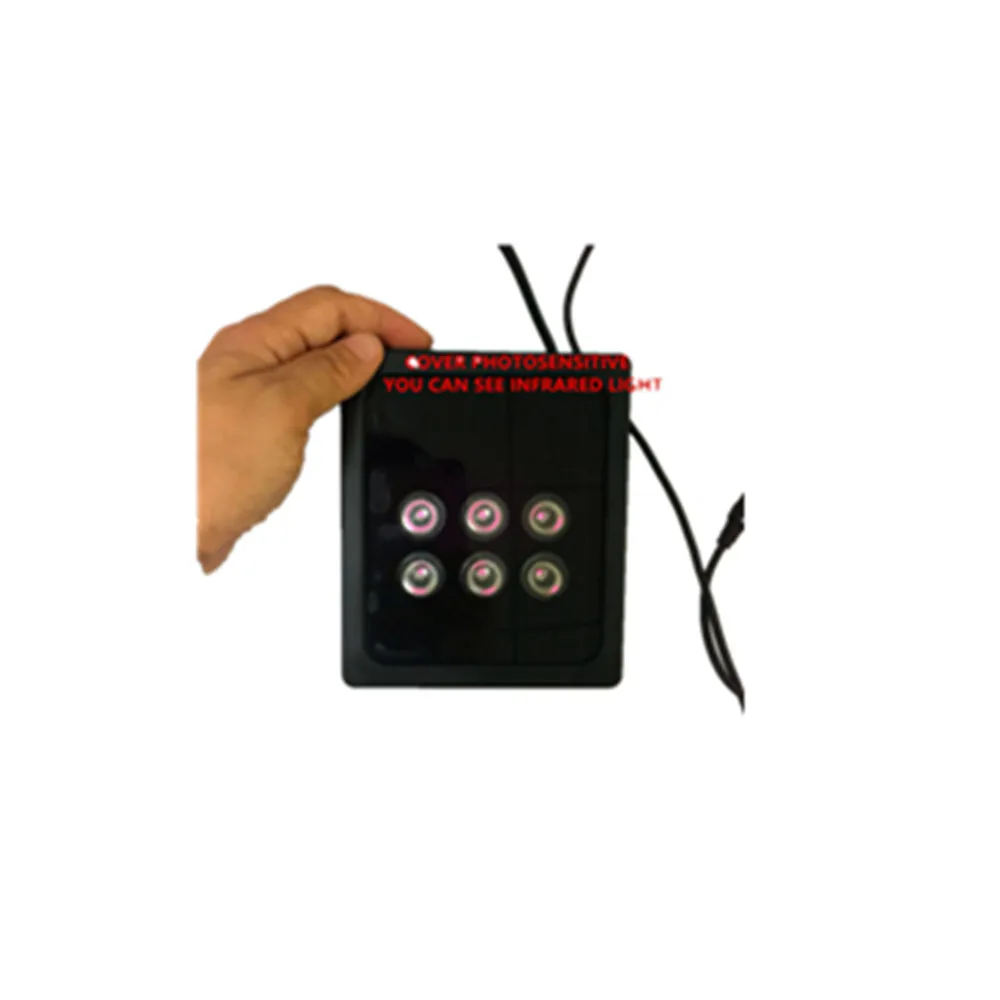 ИК точечный светильник инфракрасный 6 светодиодный мощная матрица 850 нм для