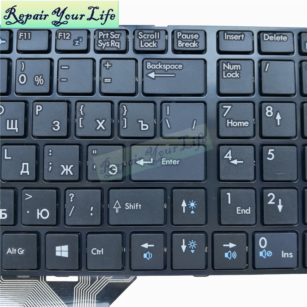 Ремонт вашей жизни Клавиатура для ноутбука MSI GE60 GP60 GP70 CR61 GX60 CX70 CX61 GE70 MS-16GD Русский RU раскладка V139922CK