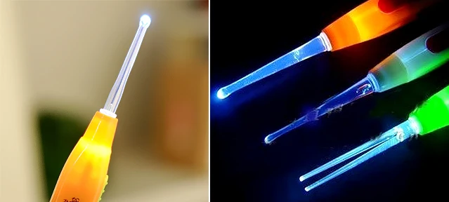 Ear spoon Cleaner with light flashlight | Мать и ребенок