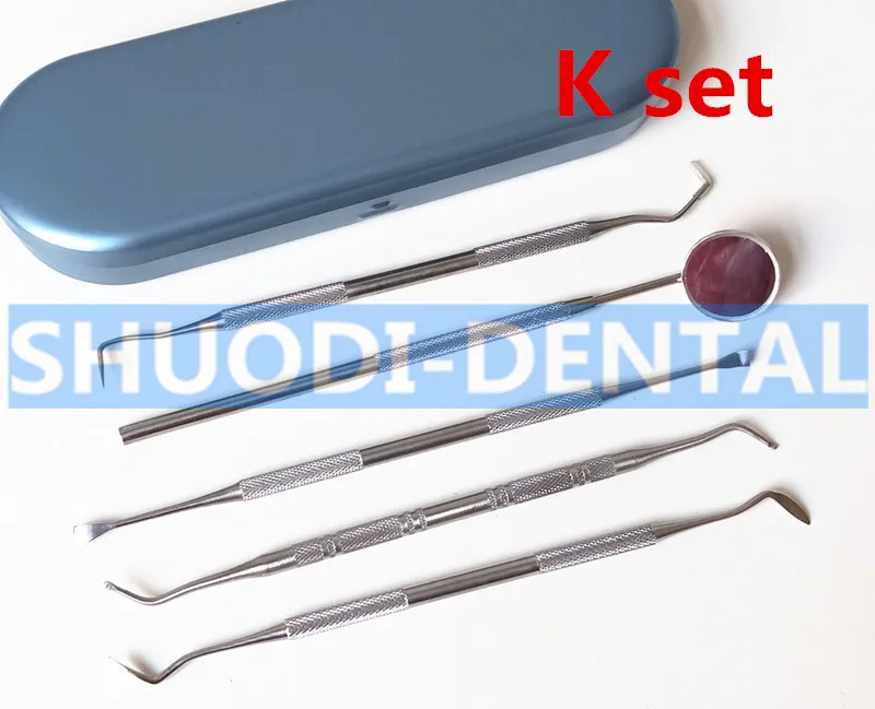 Стоматологический уход за полостью рта из нержавеющей стали набор для