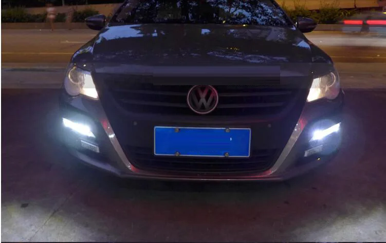 2010~ 2012 CC противотуманных фар,! CC все гольфкарты оснащены Touareg, sharan, Golf7, поло, passat, magotan, CC Дневной светильник