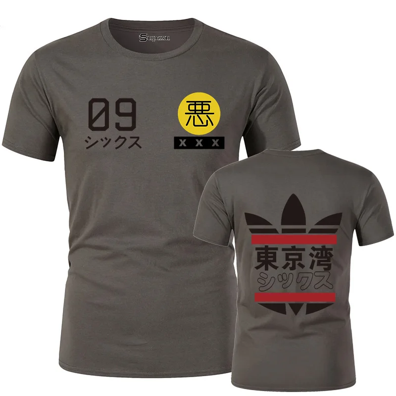 2019 летняя Новая высококачественная брендовая мужская футболка Повседневная с