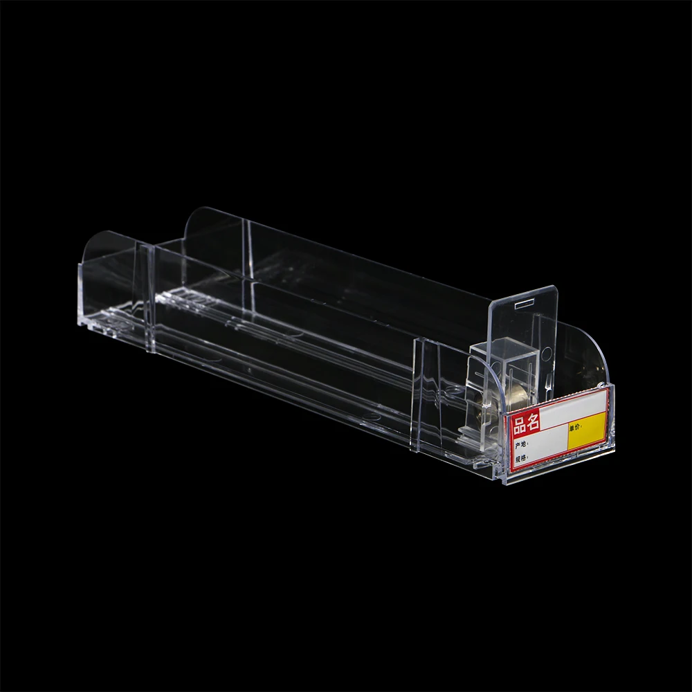 Прозрачная полка толкатель для супермаркета 28 см|cigarette flashlight|container linercigarette cabinet |