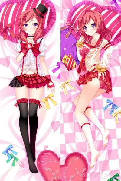 Японский аниме Love live школьный идол проект нисикино Маки Подушка-отаку Чехлы обнимающие тело дакимакура Lovelive