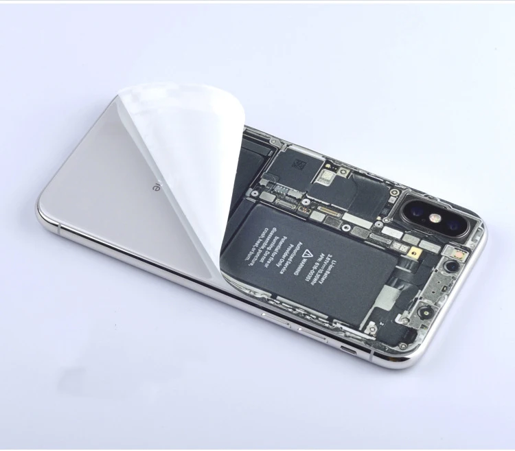 X-ray и печатная плата камуфляжная прозрачная задняя пленка для iphone X DIY наклейки для Apple iphone 10 Полная защита задней панели