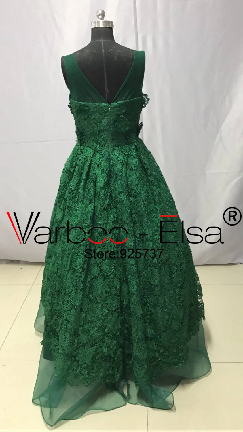 Красивое платье с высоким и низким вырезом украшенное 3d цветами женское длинное