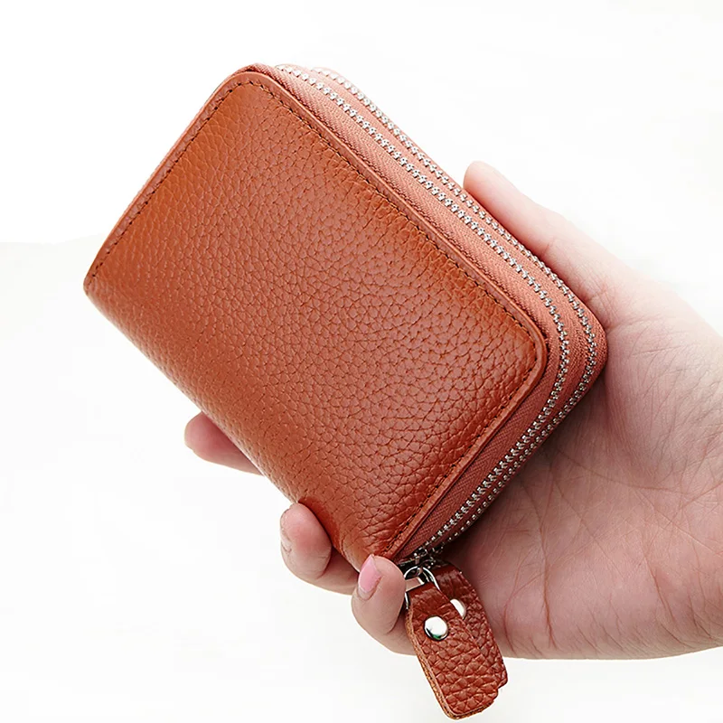 Держатель для карт EASTNIGHTS из натуральной кожи Rfid мужчин и женщин|Держатели