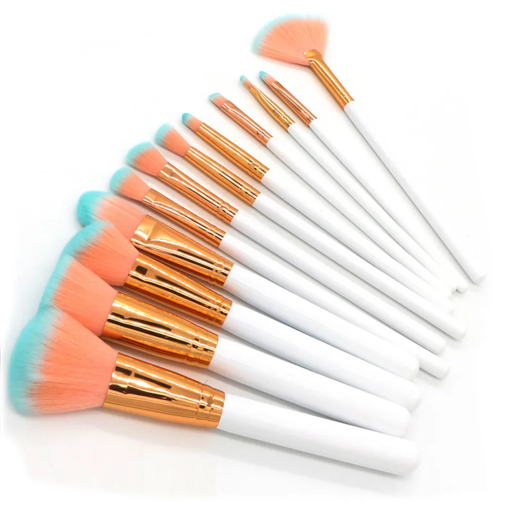 12 шт. набор кистей для макияжа Eye Shadow Brush Косметика Blending инструмент кисти