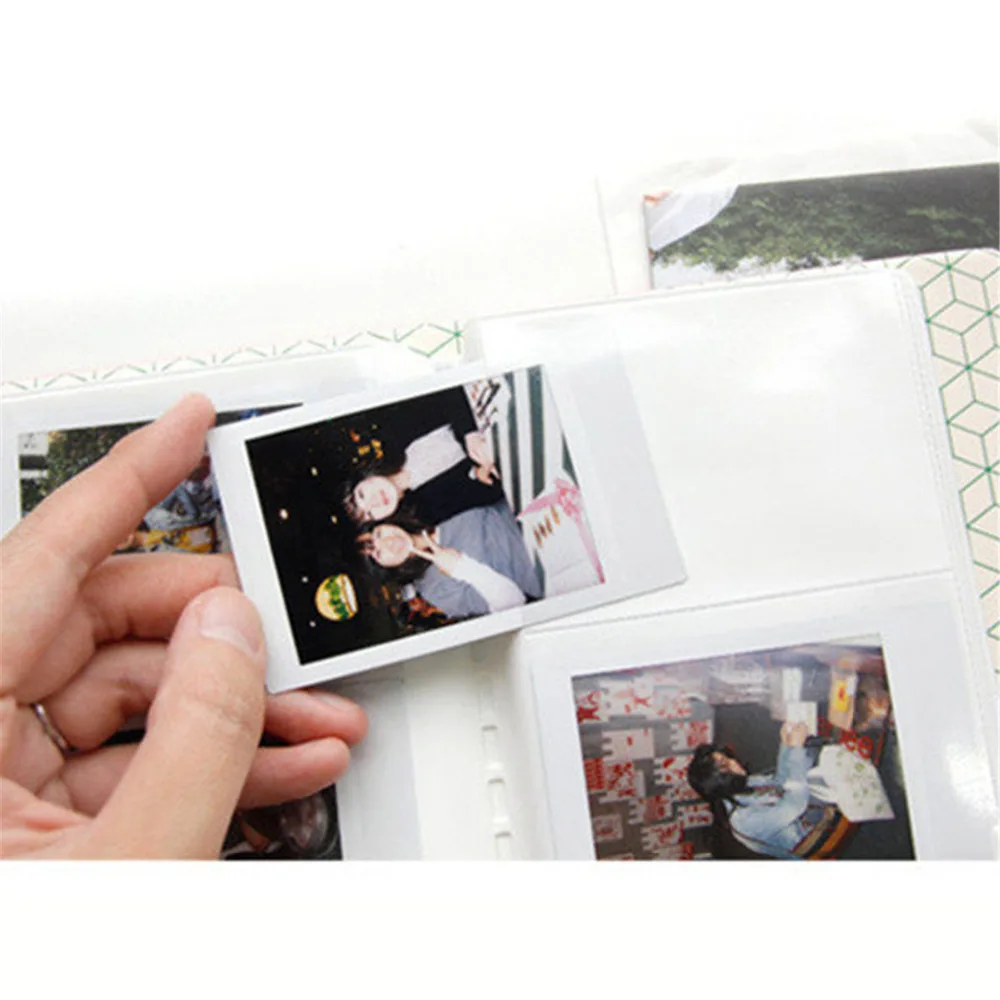 Mini Fotoalbum Photoalbum Wedding Stamps Stickers Polaroid Instax Photo Album Book Scrapbook Photos Scrapbooking Paper Pochette images - 6