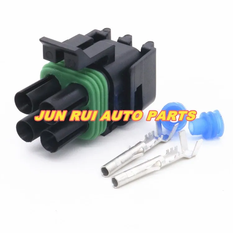 10 шт./лот 12015798 12015024 Weatherpack коннектор 4 контактный/полосный квадратный мужской