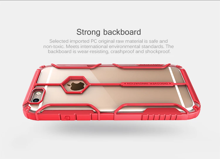 Оригинальный NILLKIN Новый чехол для iPhone 6 6S Plus задняя крышка высокое качество ТПУ