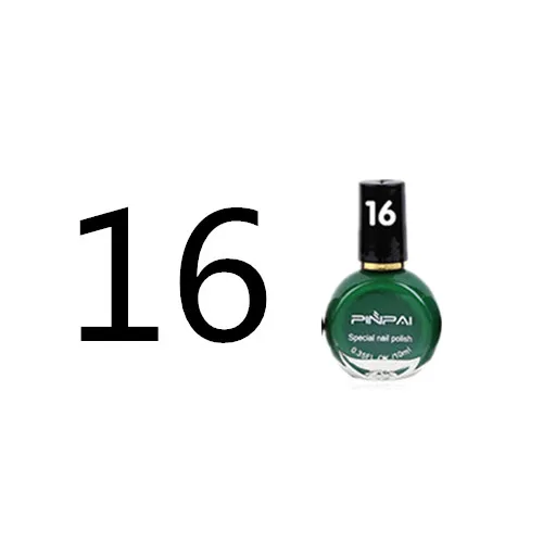 16 Biutee лак для ногтей 1 бутылка лак для ногтей и штамп лак для ногтей 26 цветов на выбор 10 мл штамп для дизайна ногтей - Цвет: 16