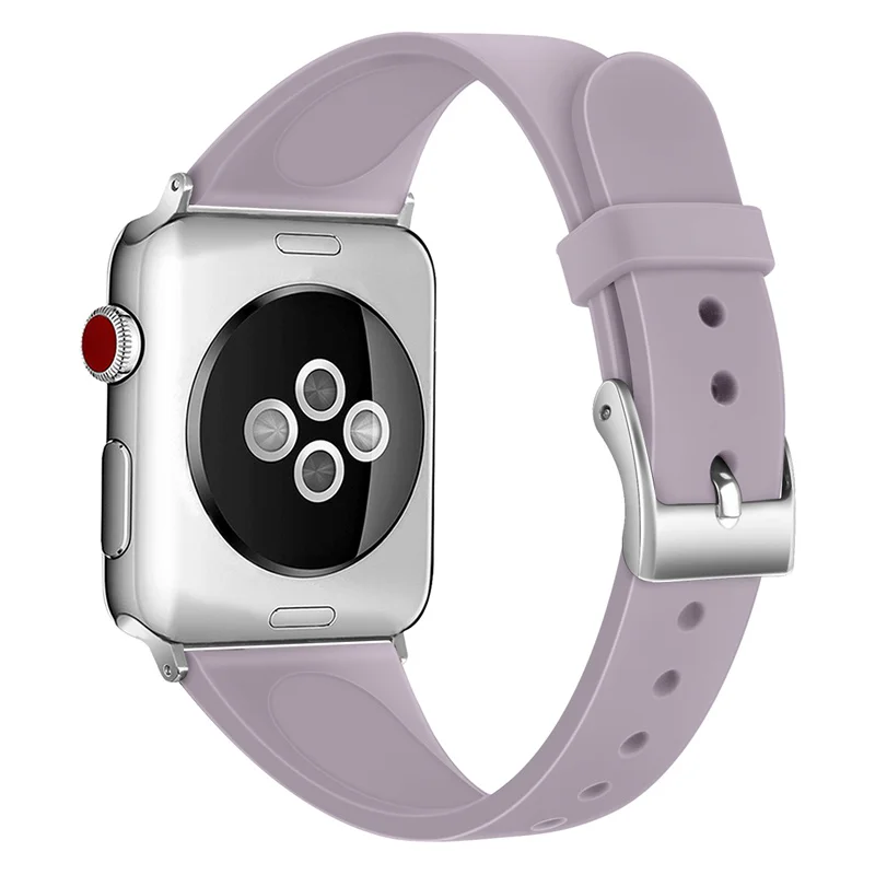 Браслет для наручных часов Apple Watch 38 мм 40 мм 42 44 мм силиконовый Apple Watch Iwatch Band для Apple Watch, версии Series4/3/2/1 81006 - Цвет ремешка: 1