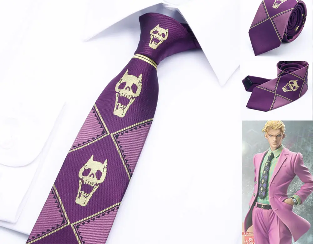 Галстук из жаккардового шелка с черепом 7 см|silk tie|jacquard silk tietie neckties |