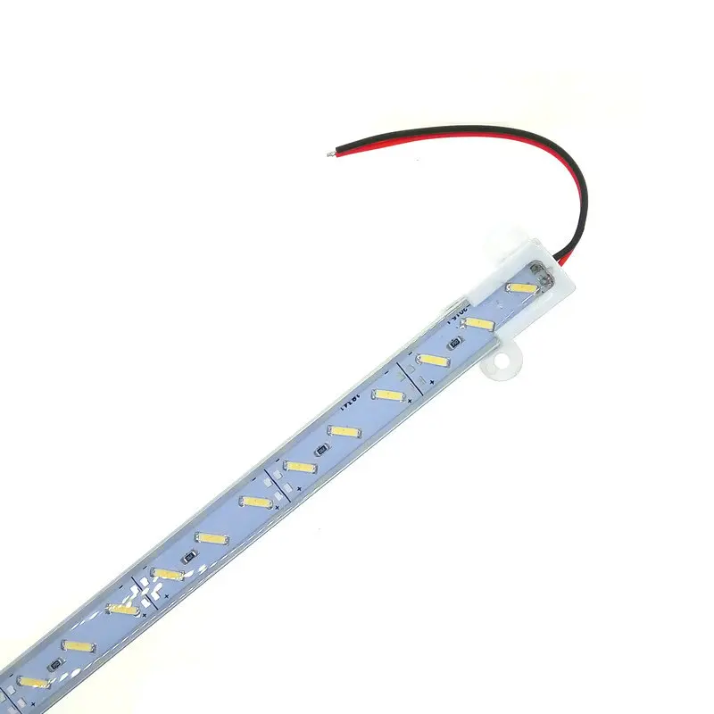 50 см IP68 9 Вт SMD 7020 36LED Белая светодиодная жесткая полоса для бассейна 12 В|led rigid