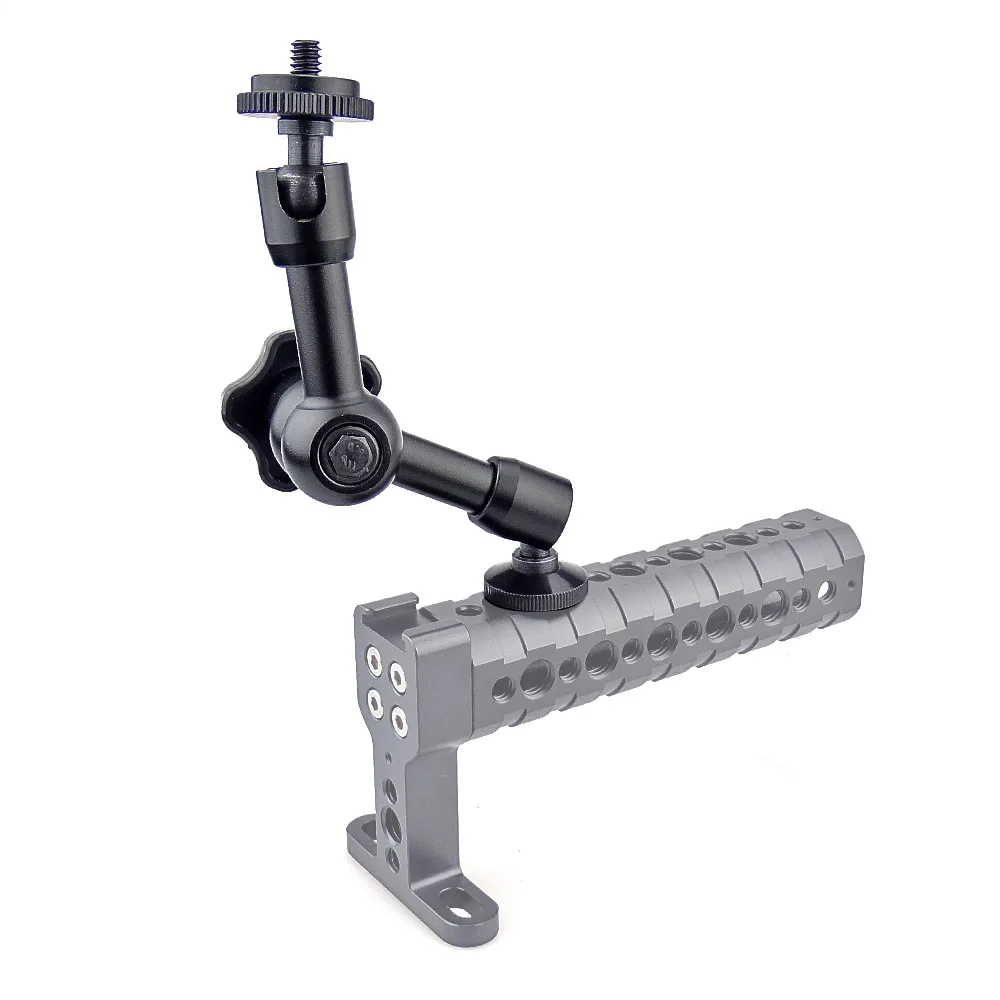 7 дюймовая Регулируемая шарнирная розетка Magic Arm для DSLR Rig ЖК монитора светильник