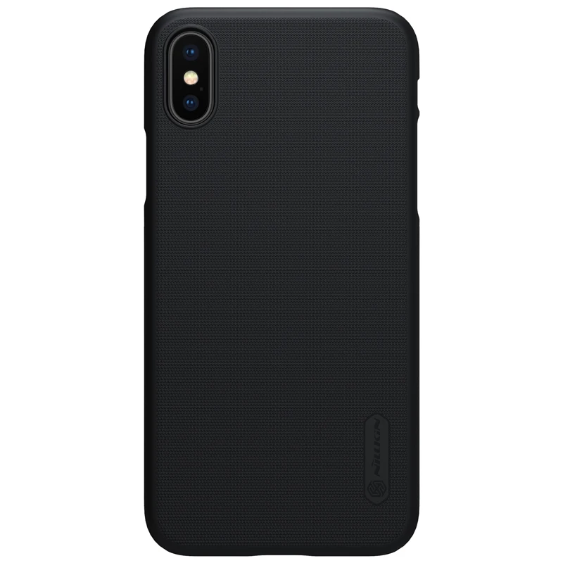 СПС Apple IPhone х чехол Nillkin Super Frosted Shield матовая задняя крышка iphone x iPhone х чехол+ защита экрана розничная пакет