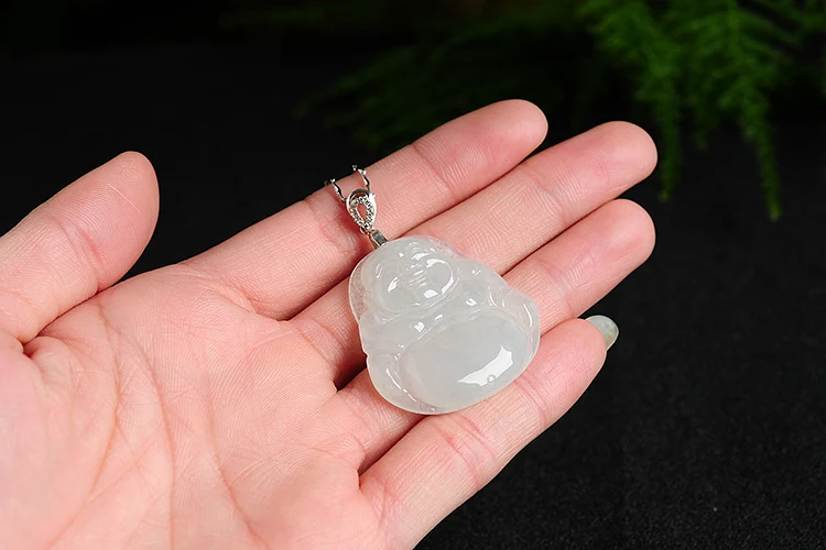 Ледяная зеленая вода увлажняющая подвеска Будды с белым дном Товары Из