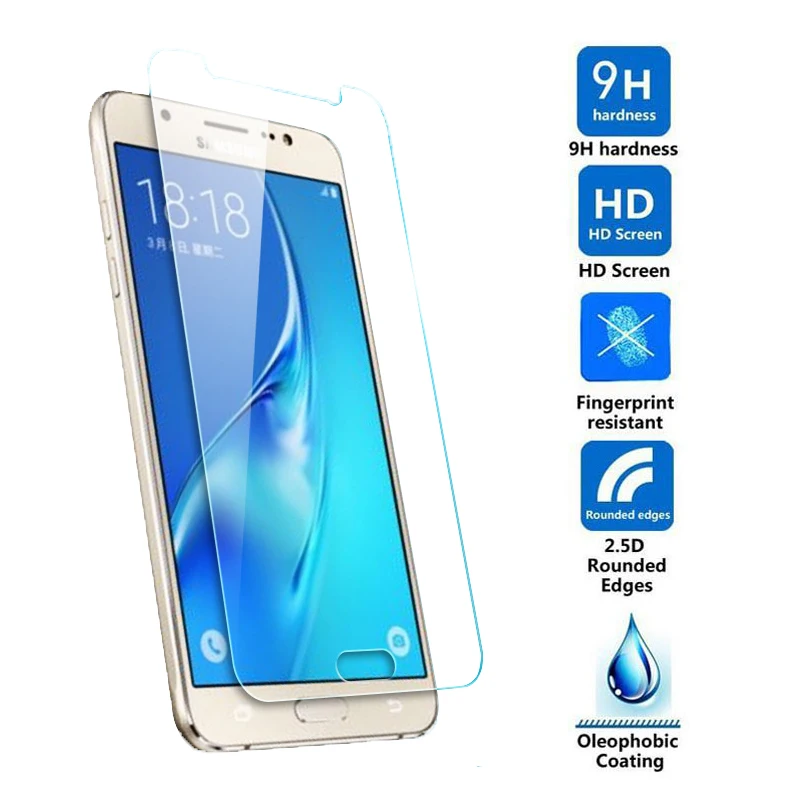 Закаленное стекло для Samsung Galaxy J3 J5 J7 A3 A5 A7 2015 2016 2017 защита экрана 9H Защитное