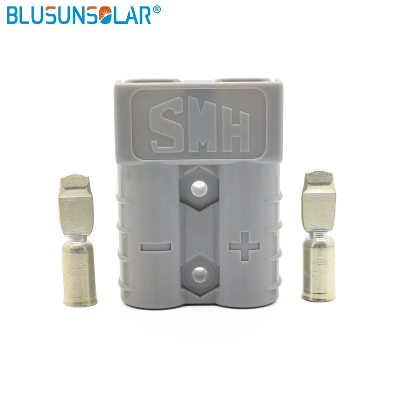 BLUSUNSOLAR 1 piece Red/Black/Grey  Electrical Plug 50 Amp 6