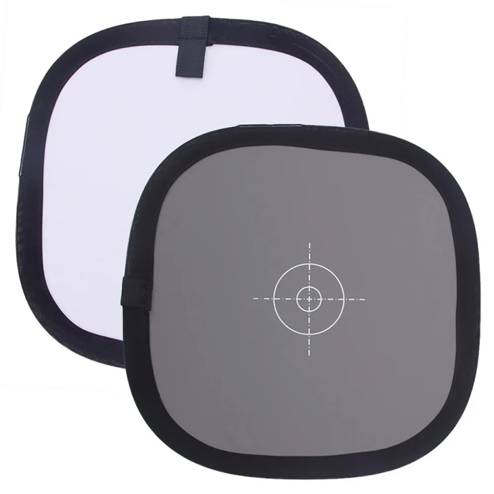 18% Серый Белый баланс карты Две стороны двойной лицо фокус доска для