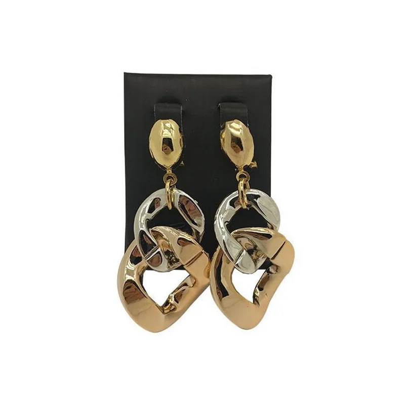 F & Y высокое качество преувеличенные серьги длинные Ювелирные наборы африканские