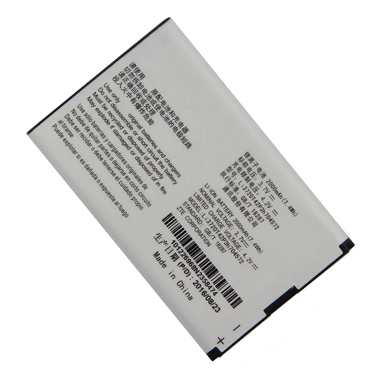 Оригинальный аккумулятор Li3720T42P3h704572 большой емкости для телефона ZTE MF90M MF91 MF90 4G WIFI