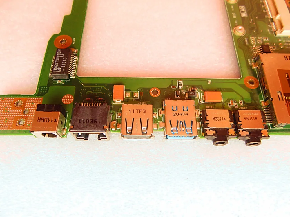 Usb аудио плата для ASUS U33JC IO lan ethernet sd card reader хорошее качество тест лучшее