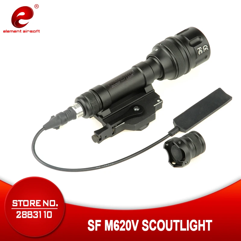 Element Airsoft тактический светильник-вспышка Surefir M620V охотничья стрелковая лампа светильник-вспышка Пикатинни Softair оружейный светильник EX345