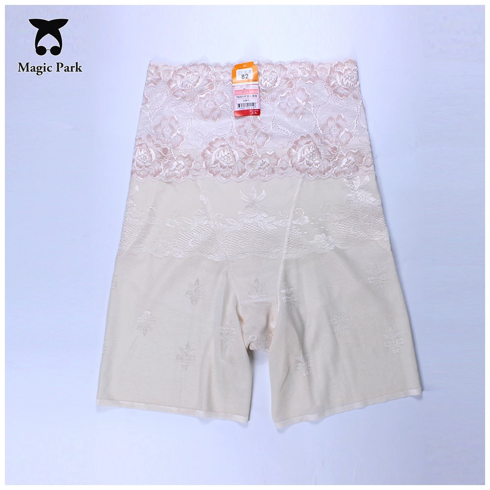 Magic Park Бесшовные высокая посадка корректирующие трусики бойшорты живот Талия