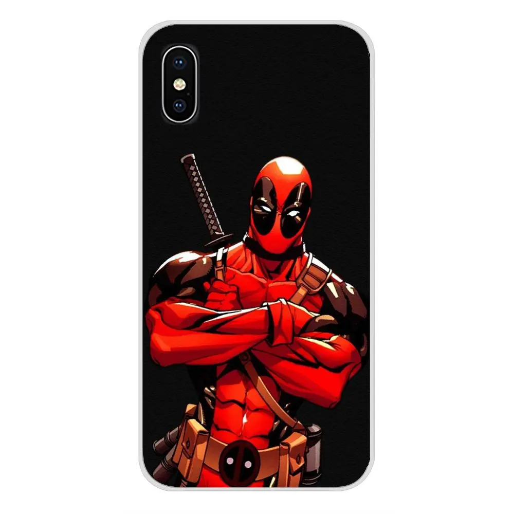 Для Huawei Mate Honor 4C 5C 5X 6X 7 7A 7C 8 9 10 8C 8X 20 Lite Pro Superhero аксессуары Дэдпула чехлы для