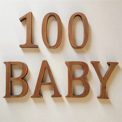 Буквы английского алфавита в стиле ретро на заказ | Дом и сад