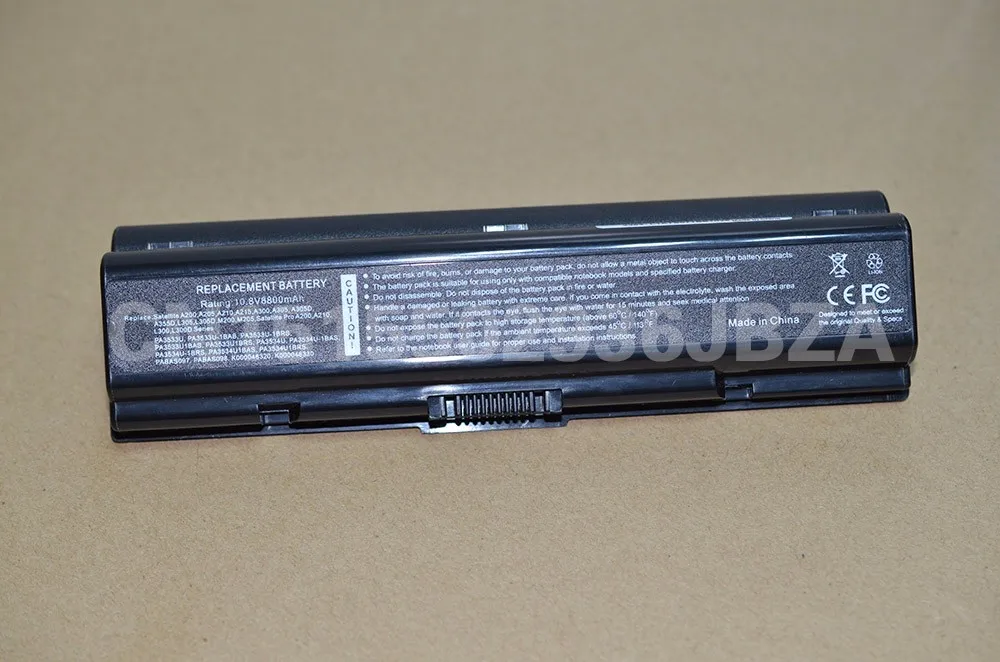8800 мАч ноутбук аккумулятор для Toshiba Satellite L450 L450D L455 L455D L500 L500D L505 L505D L550 L550D L555 L555D M200 M205