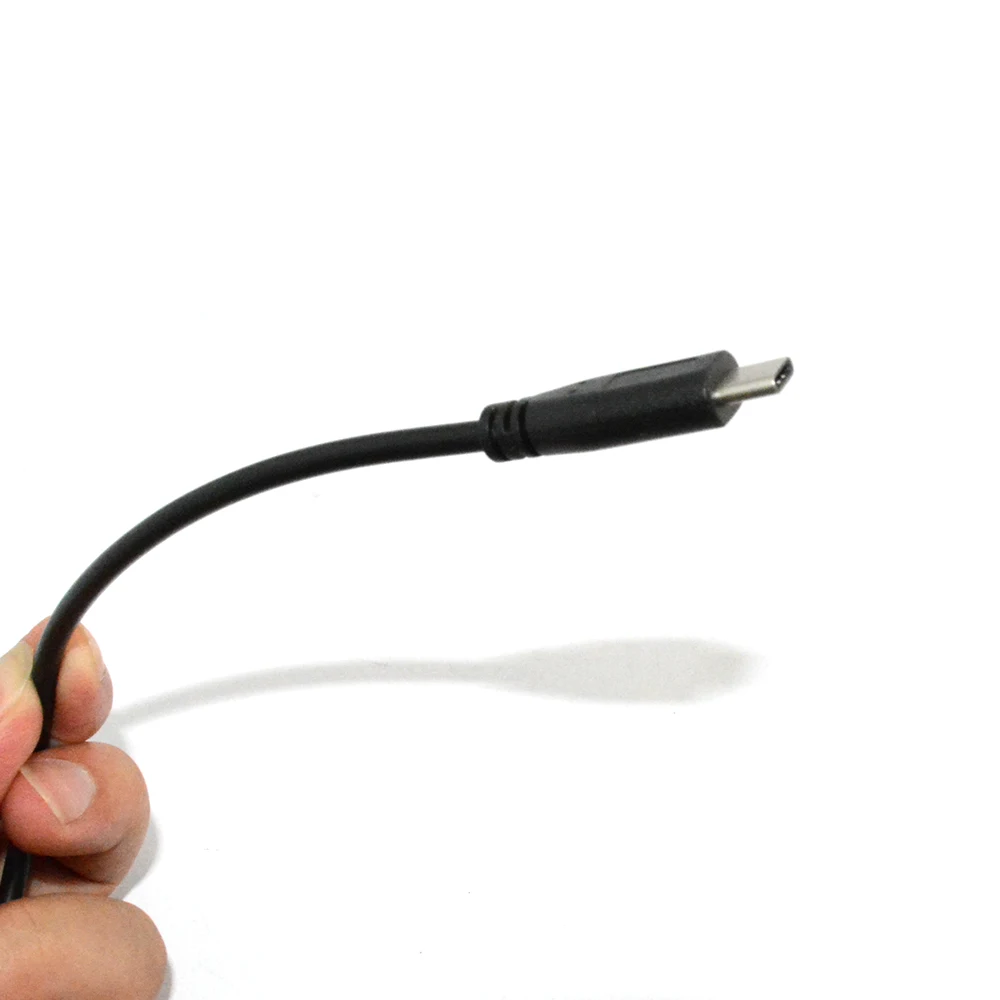 DANSPEED USB 2.0 Type C Male Connector to Standard A Left Angle Data Charger Cable 1FT | Электроника