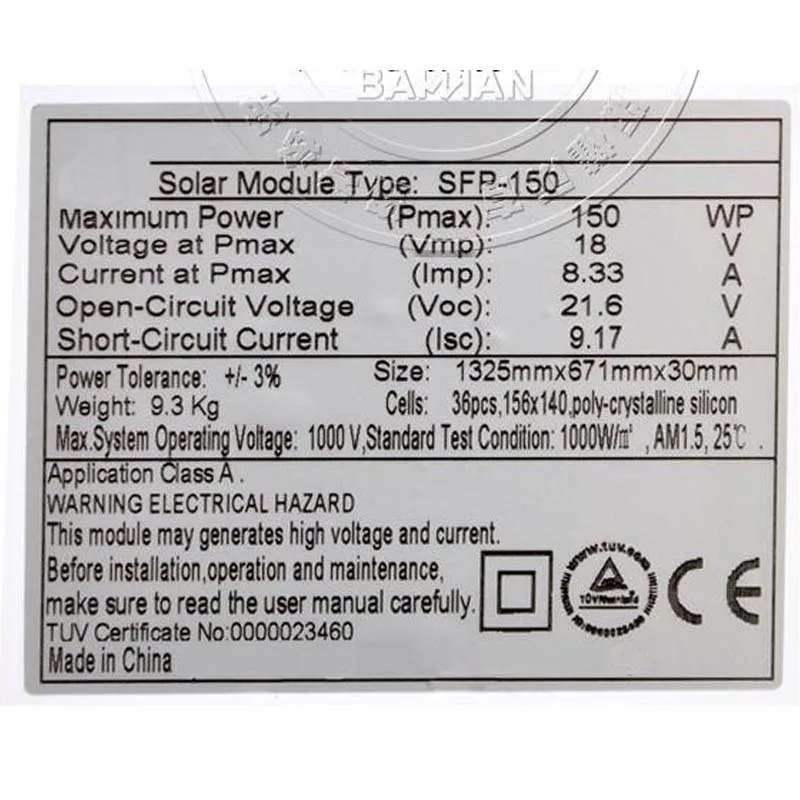 Солнечный комплект 12v 150w Контроллер заряда 12 v/24 v 10A LCD портативное зарядное