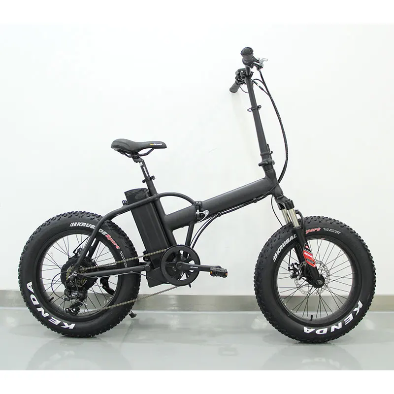 Black EZBIKE Смарт складной электрический велосипед мини-Электрический велосипед 48 В литиевая батарея город EBike мощный горный велосипед - Цвет: Black