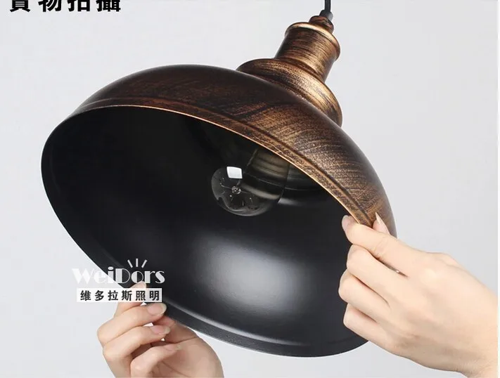 

Original Edison Bulb Freely Creative restaurant Vintage simplicity iron Lamp Staircase lamp Industrial new bronze Pedant Light