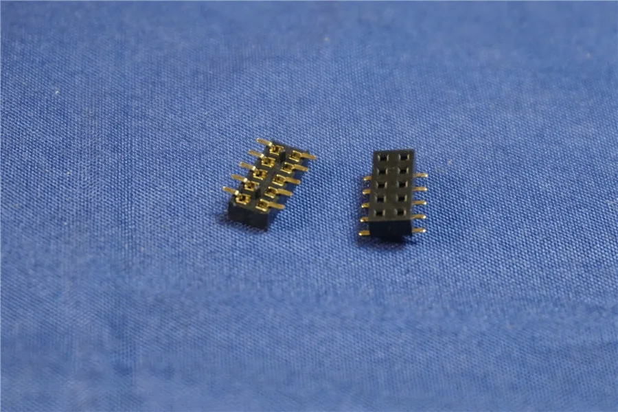 100 шт. 0 079 &quot2 мм 2x5 Pin 10 гнездовой разъем для печатной платы низкий профиль высота 2