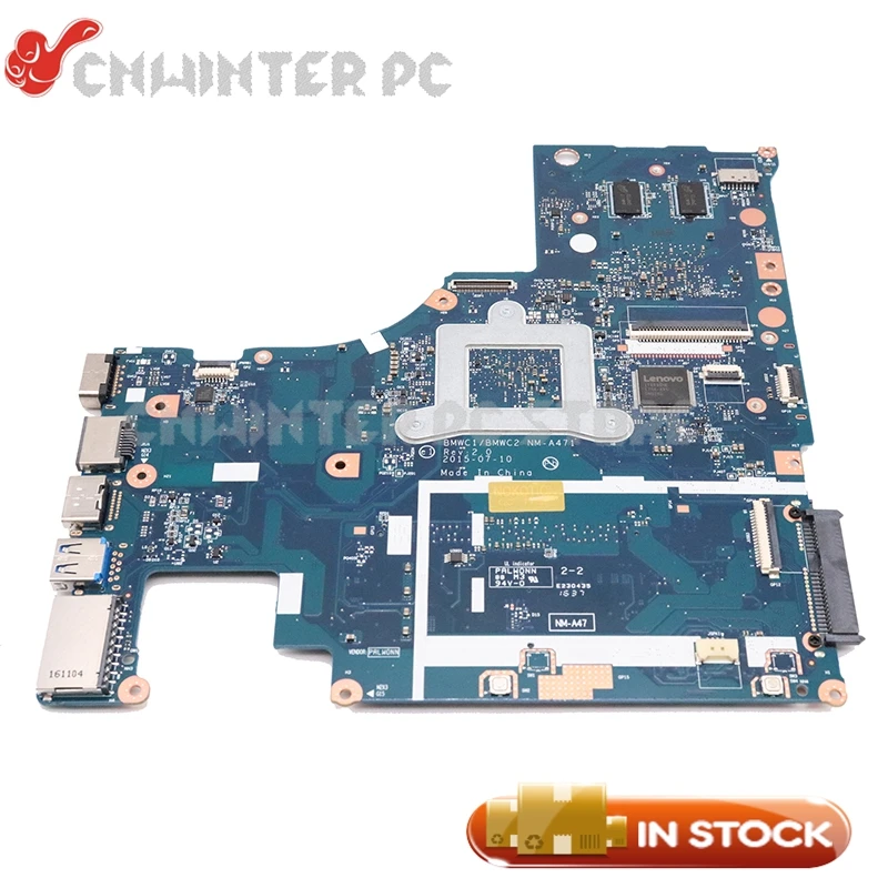 NOKOTION BMWC1/BMWC2 NM A471 материнская плата для LENOVO 300 15IBR ноутбука с N3700 CPU 920M 1GB|Материнские