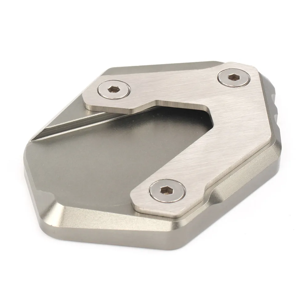 CNC мотоцикл Kickstand боковая подставка пластина увеличитель удлинитель колодки для