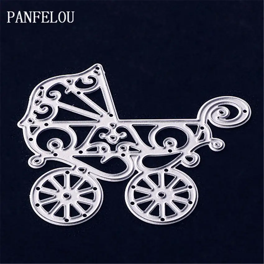 Металлические штампы PANFELOU для детской коляски скрапбукинга пасхальные