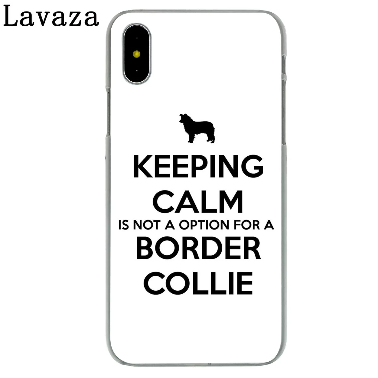 Жесткий чехол для телефона Lavaza Border Collie с милой собачкой для iPhone XR X 11 Pro XS Max 7 8 6 6S 5 5S SE 4S 4 10 - Цвет: 2